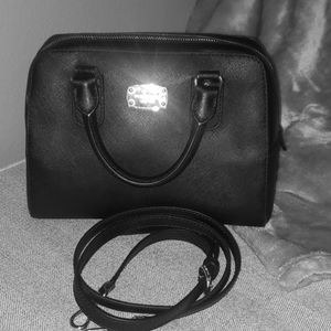 Saffiano Leather Satchel